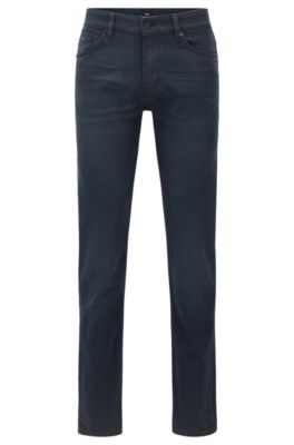 met tijd skelet Teleurgesteld BOSS - Slim-fit jeans in blue comfort-stretch denim
