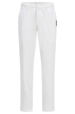 hugo boss mens white jeans