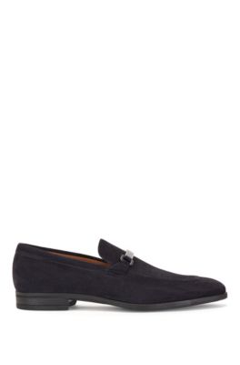 hugo boss mens black shoes