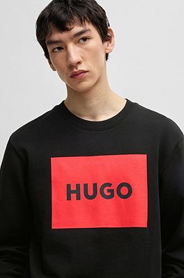 Black and red hugo boss 2024 sweatshirt