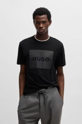 black and white hugo boss t shirt