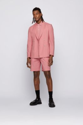 hugo boss short and shirt set