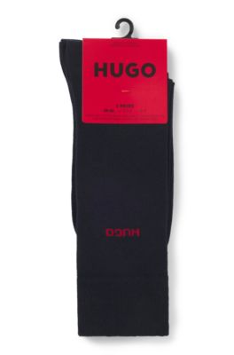 Two-pack of regular-length socks, Dark Blue
