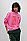 应季印花棉质混纺运动衫,  659_Dark Pink