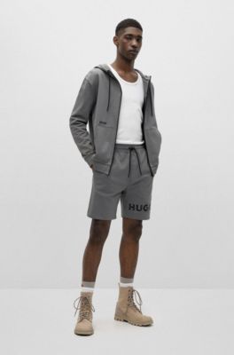 grey hugo boss tracksuit