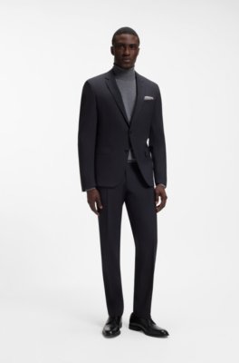 Boss Slim-fit rollneck sweater in extra-fine merino wool polotröjor herr – bild 2