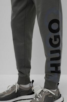 grey hugo boss tracksuit