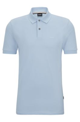 hugo boss pima cotton polo shirt