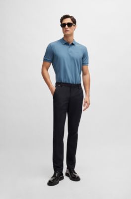 BOSS - Pallas Poloshirt aus Bio-Baumwolle mit Logo-Stickerei