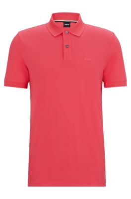 Boss Pallas Cotton Polo Shirt With Embroidered Logo 8698