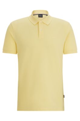 BOSS - Pallas Cotton polo shirt with embroidered logo