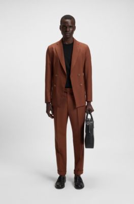 Cotton-jersey T-shirt with logo detail, Black