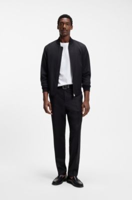 Cotton-jersey T-shirt with logo detail, White