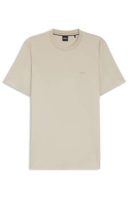 Cotton-jersey T-shirt with logo detail 4