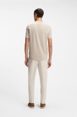 Cotton-jersey T-shirt with logo detail 3