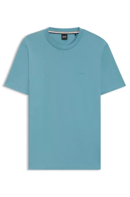 T-Shirt aus Baumwoll-Jersey mit Logo-Detail