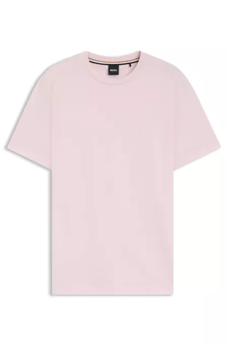 T-Shirt aus Baumwoll-Jersey mit Logo-Detail