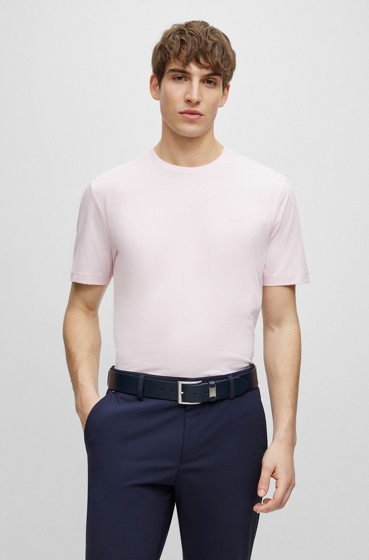 | T-Shirts BOSS Men for Men BOSS Stylish by HUGO Pink