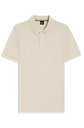 Pallas poloshirt i bomuldspiqué med logodetaljer
