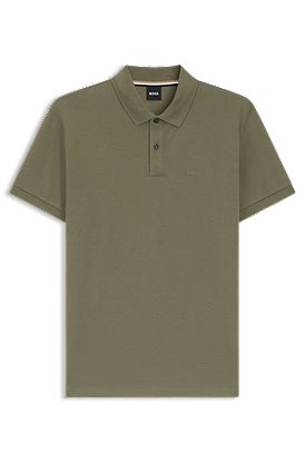Pallas poloshirt i bomuldspiqué med logodetaljer