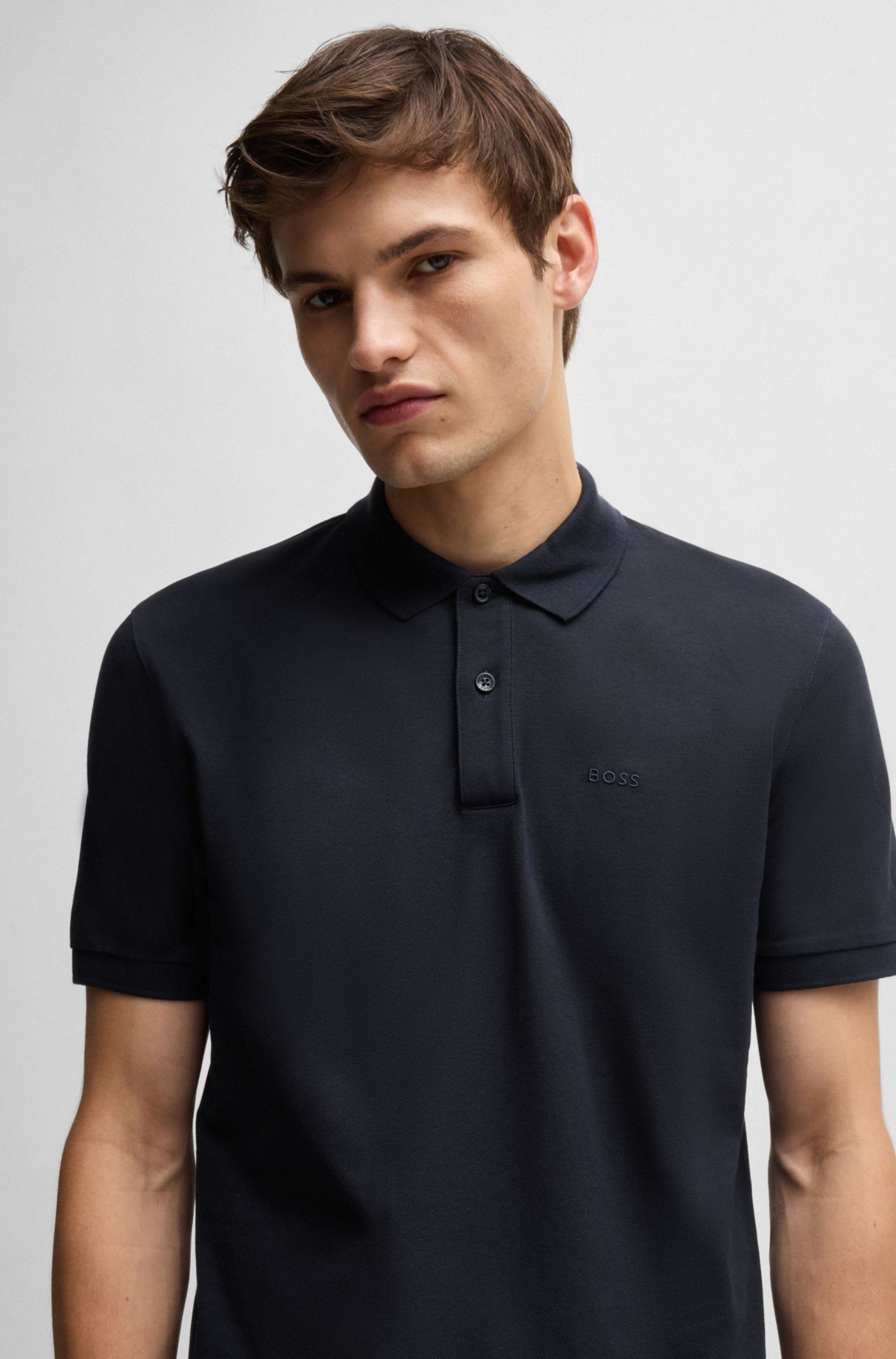 Hugo boss polo shirt deals regular fit