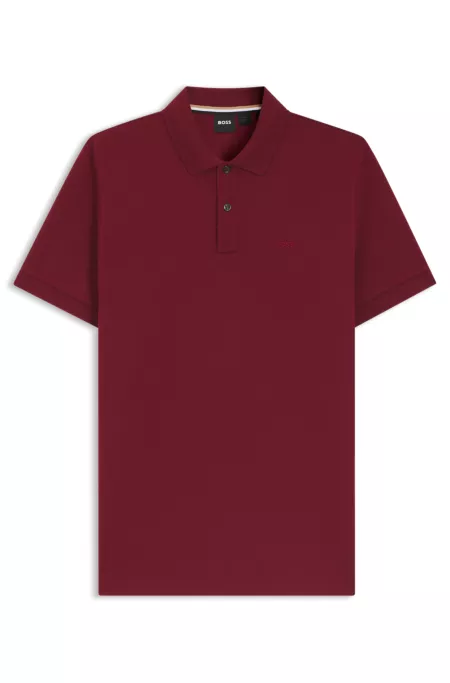 Pallas polo shirt in cotton piqué with logo details