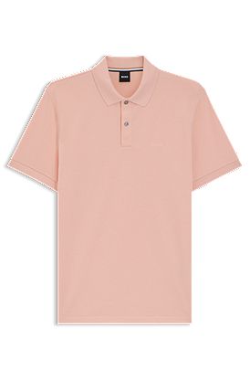 Pallas poloshirt i bomuldspiqué med logodetaljer
