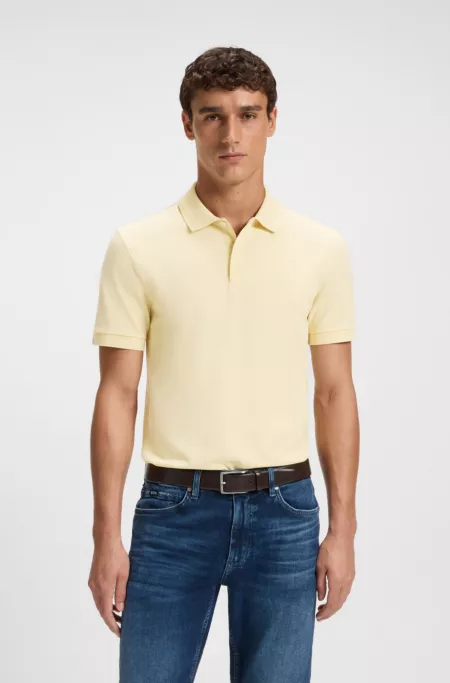 Pallas polo shirt in cotton piqué with logo details