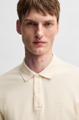 新品未使用タグ付 HUGO BOSS ポロシャツ ブルー/オレンジ色調交差 新品未使用タグ付 HUGO BOSS ポロシャツ ブルー/オレンジ色調