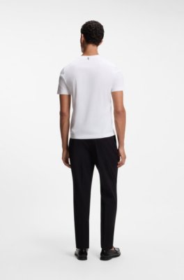 Boss Cotton T-shirt herr – bild 3