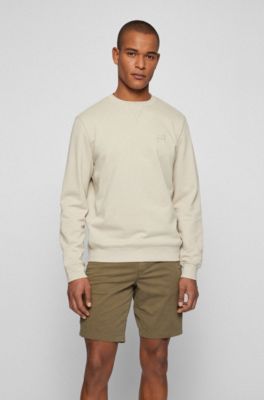 light beige sweatshirt