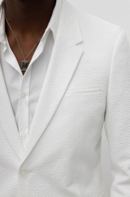 white coat suit