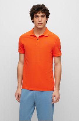 Orange Polo Shirts For Men By Hugo Boss | Designer Menswear