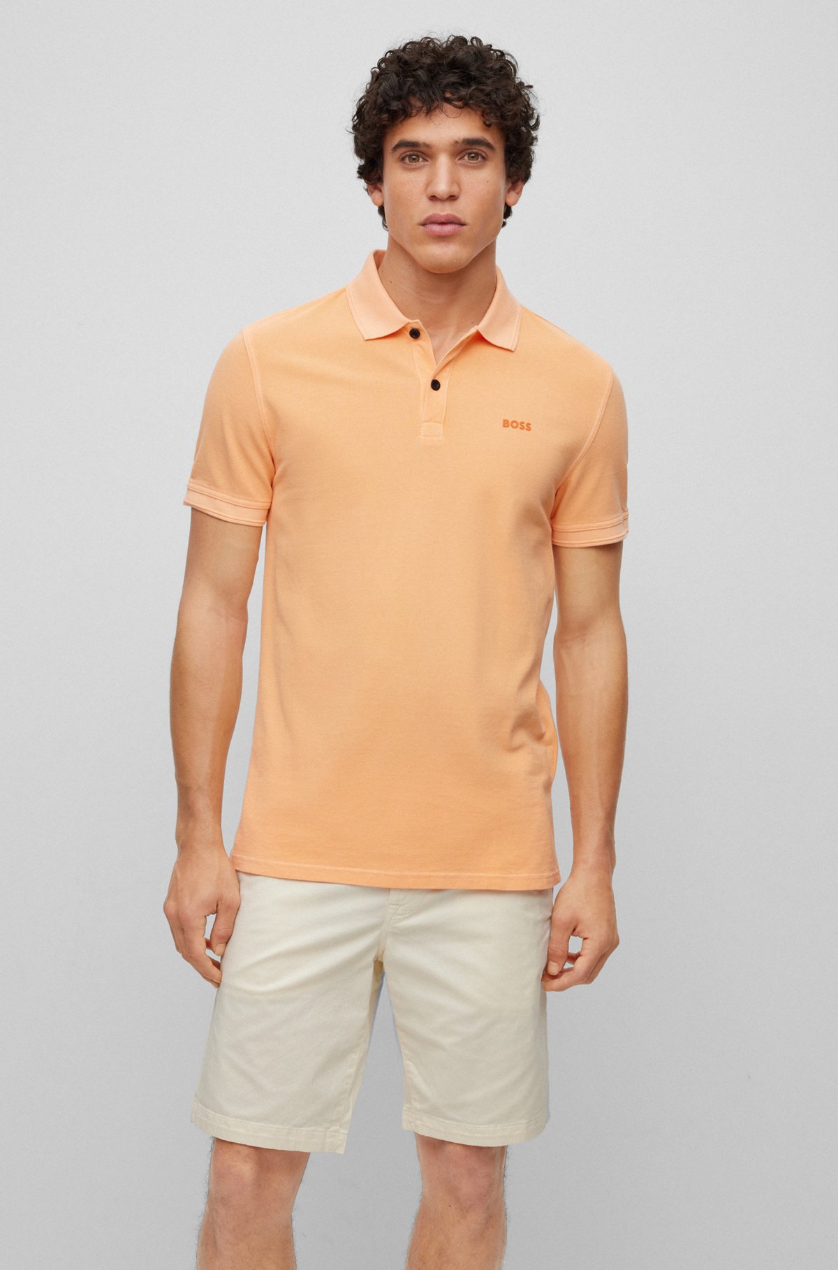 Boss - Slim-Fit Polo Shirt In Cotton Piqué
