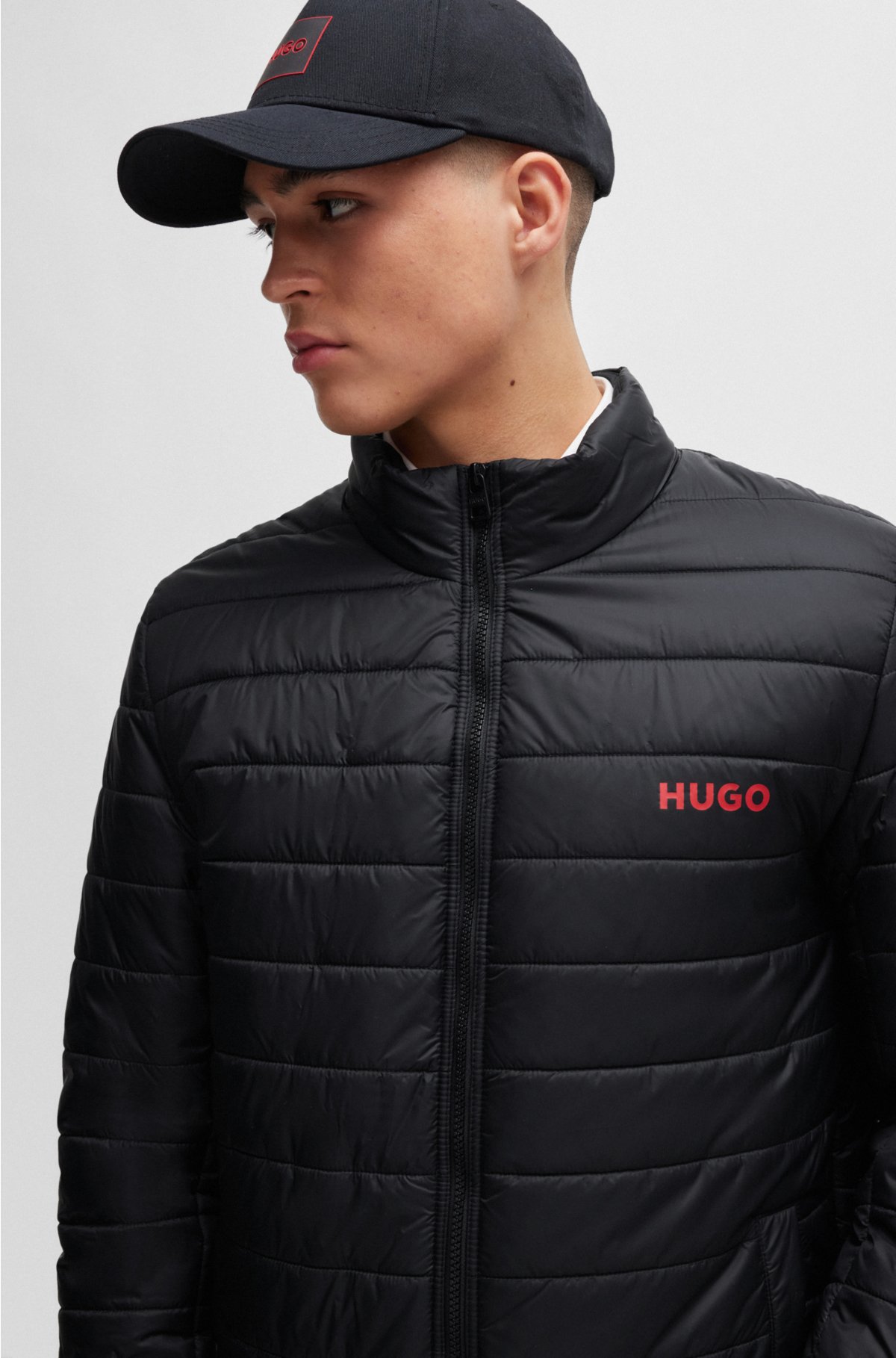 Boss by Hugo Boss Men's Water-Repellent Quilted Jacket