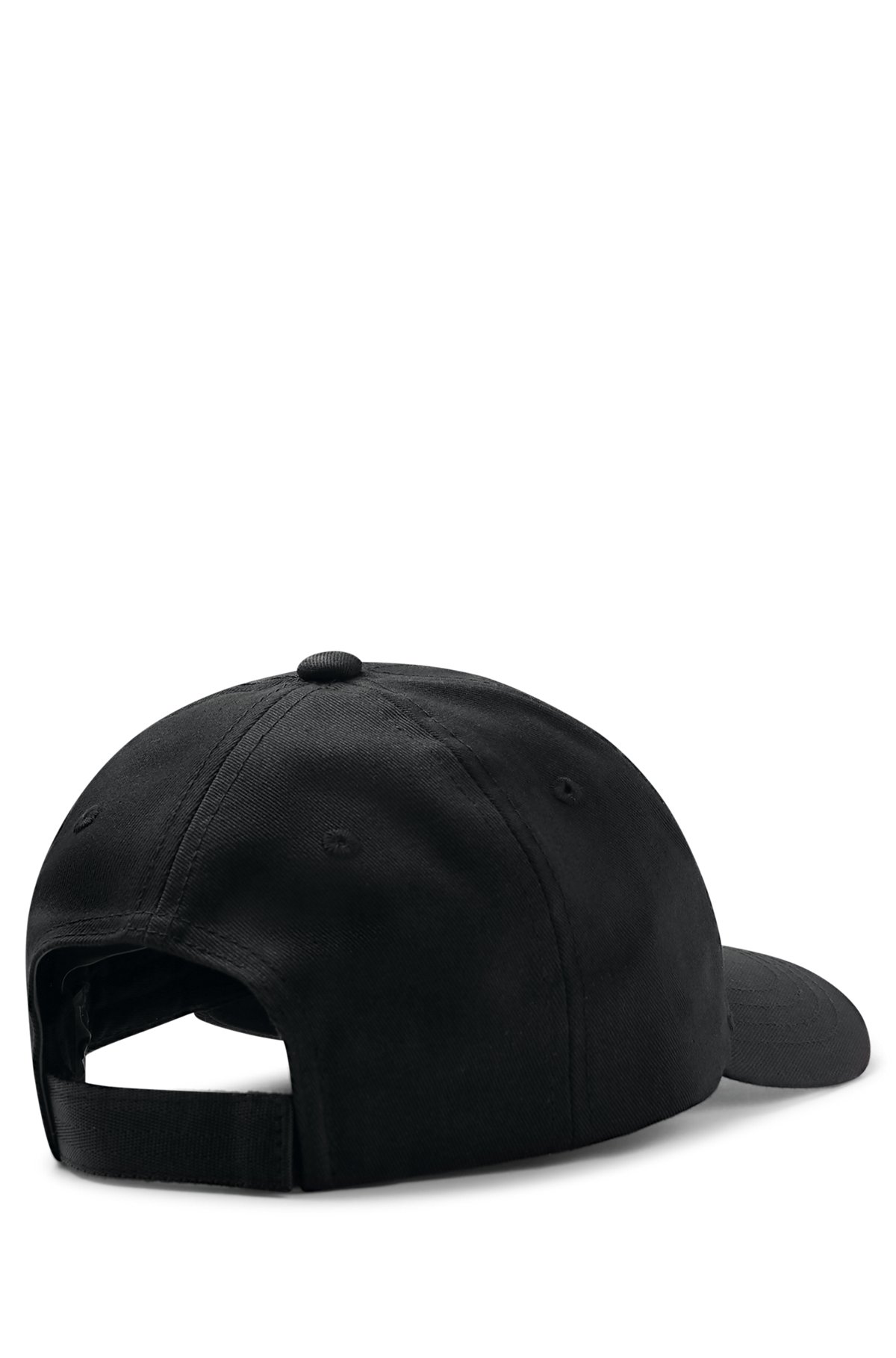 Actief Lastig Validatie HUGO - Cotton-twill cap with red logo label