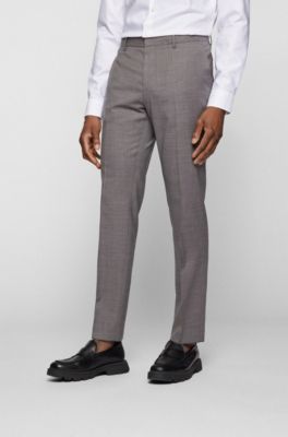 hugo boss grey suit sale