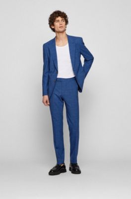 hugo boss dark navy suit