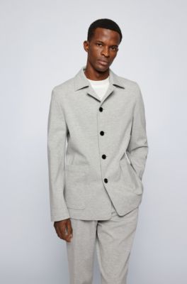 hugo boss three quarter length jacket