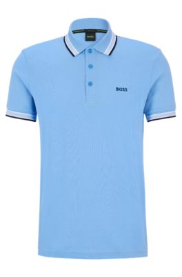 Light Blue Hugo Boss Polo Shirt | lupon.gov.ph