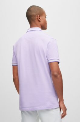 mens lightweight cotton polo shirts