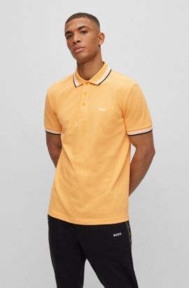 Baracuta Cotton T-shirt & Polo in Orange for Men Mens Clothing T-shirts Polo shirts 
