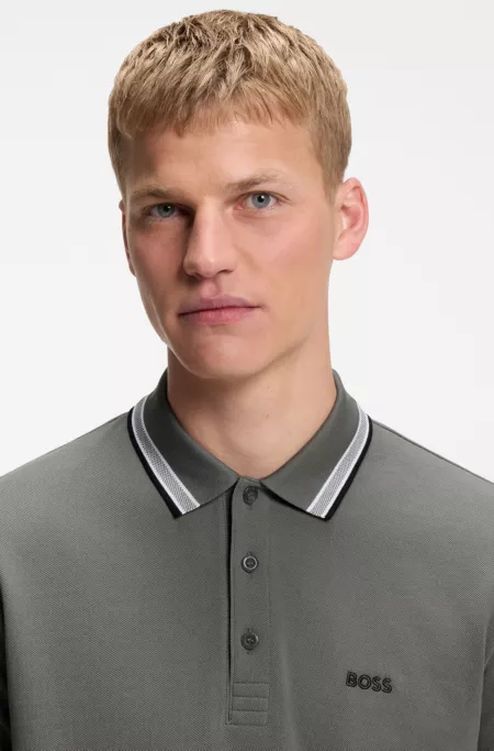 Paddy polo shirt in cotton piqué