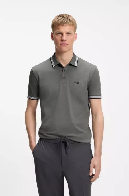 Paddy polo shirt in cotton piqué