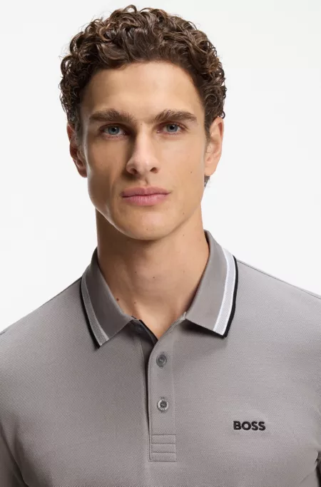 Paddy polo shirt in cotton piqué