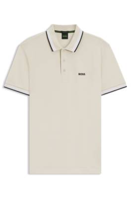 Paddy polo shirt in cotton piqué 1