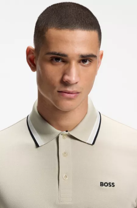 Paddy polo shirt in cotton piqué