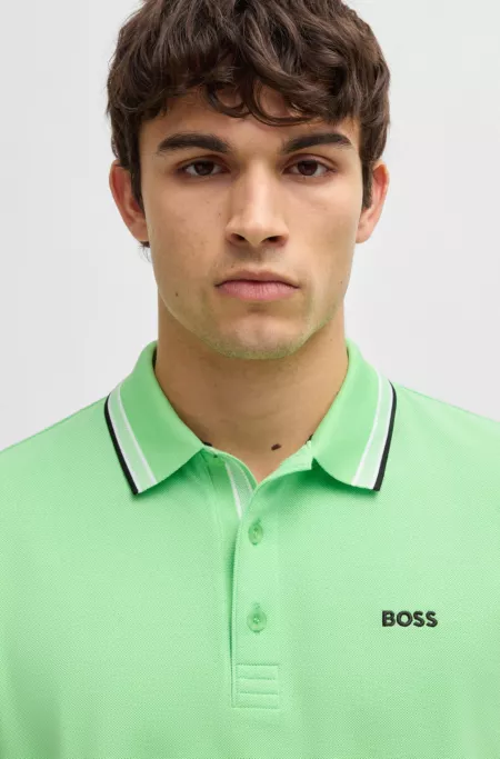 Paddy polo shirt in cotton piqué
