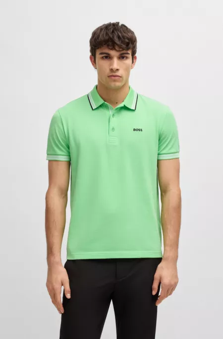 Paddy polo shirt in cotton piqué