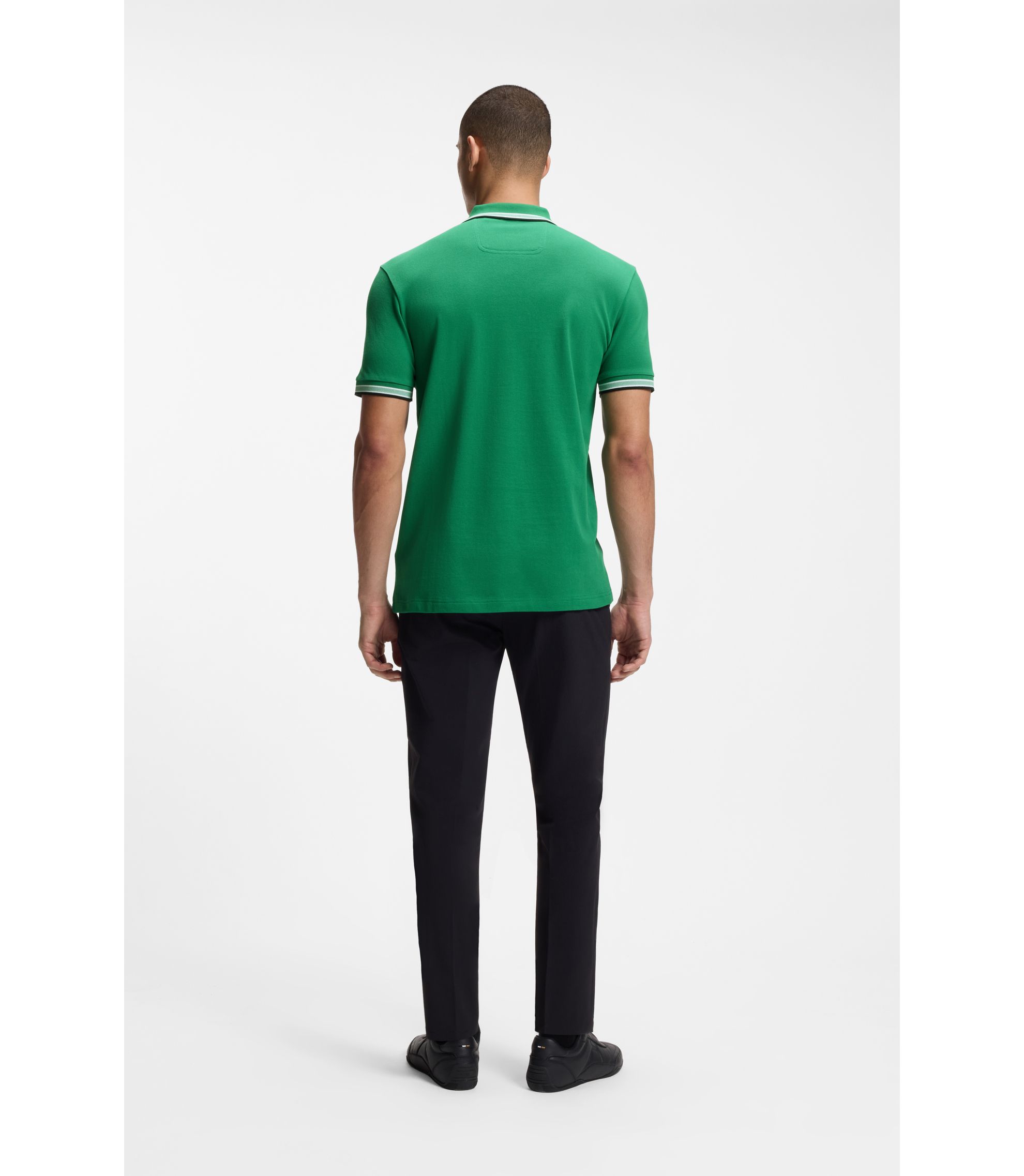 HUGOBOSS新品未使用paddy proポロシャツM BOSS - Paddy ポロシャツ コットンピケ - グリーン